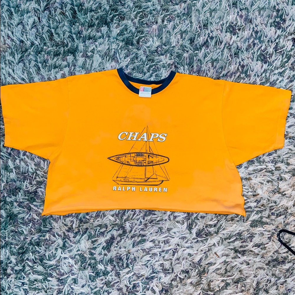 Vintage Ralph Lauren cropped tee